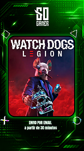 Watch Dogs: Legion PS4 ou PS5 - Mídia Digital
