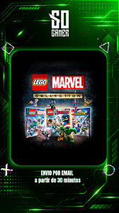 Coleção LEGO Marvel PS4 ou PS5 - Mídia Digital
