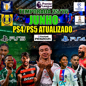 Option File PES 2021 PS4 e PS5 Atualizado
