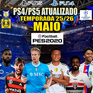 Option File PES 2020 PS4 e PS5 Atualizado