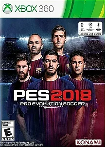 PES 18 Xbox 360 Mídia Digital