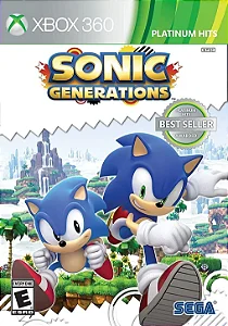 Sonic Generations Xbox 360 Mídia Digital