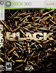 Black Xbox 360 Mídia Digital