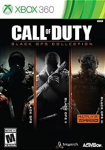 Combo Call of Duty Black Ops 1, 2 e 3 Xbox 360 Midia Digital