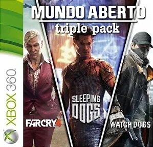 Combo 3 em 1 Xbox 360 Midia Digital
