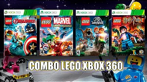 Combo Lego Xbox 360 Mídia Digital
