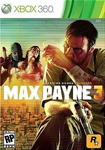 Max Payne 3 Xbox 360 Mídia Digital