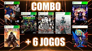 Combo Jogos Xbox 360 Mídia Digital