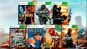 Combo Jogos Xbox 360 Digital