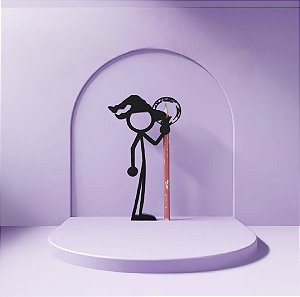 Porta Canetas Boneco Palito Feiticeiro
