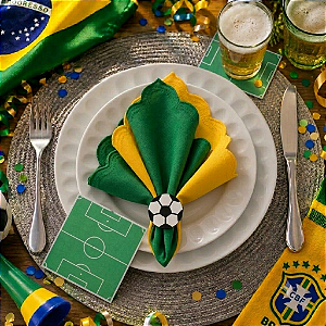 Kit Mesa Posta Futebol 12 pçs