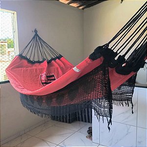 rede descanso pintada time flamengo