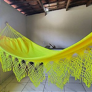 rede descanso losango amarelo