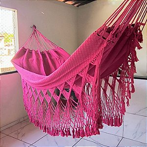 rede descanso losango rosa pink