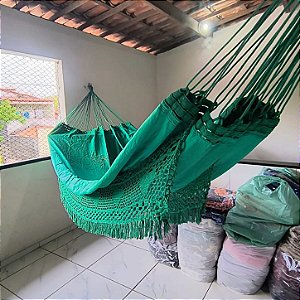 rede sol a sol croche industrial verde bandeira