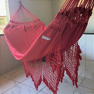 rede descanso casa de abelha vermelho