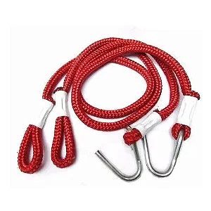 kit extensor corda para rede cor vermelho