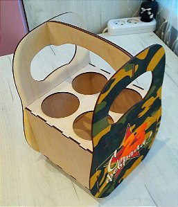 CAIXA DE CERVEJA EM MDF PERSONALIZADO MDF 4MM