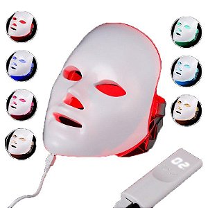 Máscara Facial LED Terapia Multicor