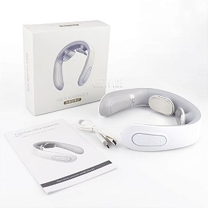 Massageador de Pescoço Elétrico Inteligente, Massageadores Cervicais TENS para A