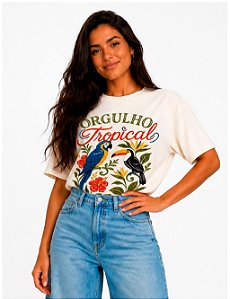 T- shirt Orgulho Tropical