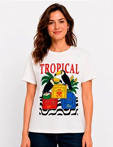 T-shirt Tropical