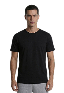 Camiseta Básica Masculina Algodão