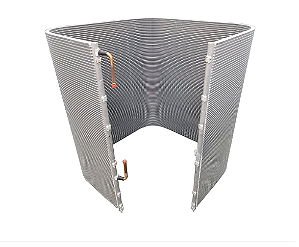 SERPENTINA CONDENSADORA BARRIL SPRINGER CARRIER EM ALUMINIO 48 À 60.000 BTUS - 11101043P