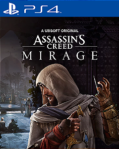 ASSASSINS CREED MIRAGE PS4 MÍDIA DIGITAL