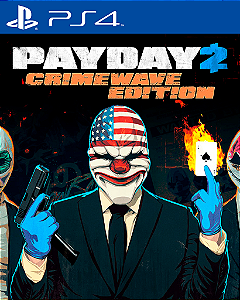 Payday 2 Crimewave Edition PS4 Mídia Digital