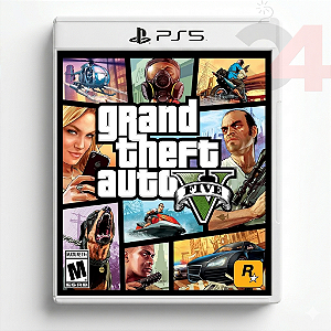 GTA 5 Grand Theft Auto V PS5 Mídia Digital