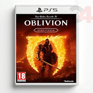 The Elder Scrolls IV Oblivion Remastered PS5 Mídia Digital