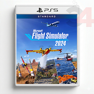 Microsoft Flight Simulator 2024 PS5 Mídia Digital