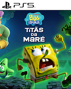 Bob Esponja: Titãs da Maré PS5 Mídia Digital