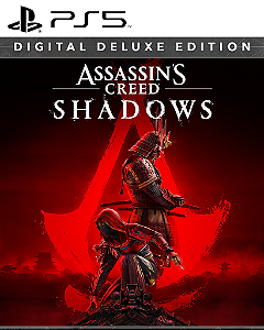 ASSASSINS CREED SHADOWS Deluxe Edition PS5 MÍDIA DIGITAL