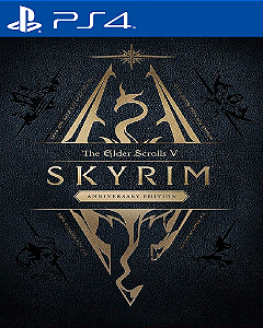 THE ELDER SCROLLS V Anniversary Edition Ps4 Mídia Digital