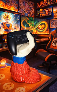 Suporte controle video game universal Goku super saiyajin 4