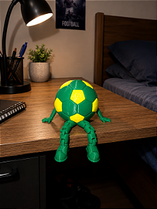 ⚽🎉 BOLINHA ARTICULADA 3D – A COMPANHEIRA MAIS DIVERTIDA DA SUA MESA! 🎉⚽