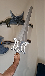 ⚔️ Espada do Poder He-Man Tamanho Real 113cm – Edição Premium Artesanal(APENAS A IMPRESSÃO SEM ACABAMENTO MONTAGEM E PINTURA)