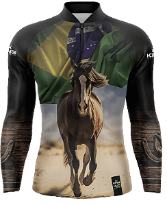 CAMISETA PERSONALIZADA - KING BRASIL - CAVALO - KD00564