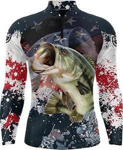 CAMISETA PERSONALIZADA KING BRASIL - BLACK BASS - KD00028