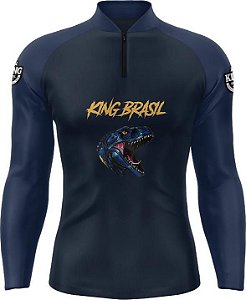 CAMISETA PERSONALIZADA KING BRASIL - DINOSSAURO - KD00114