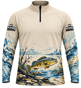 CAMISETA DE PESCA TUCUNARÉ A EMOÇÃO ESTÁ NO RIO UV 50+ | KING – KD00794