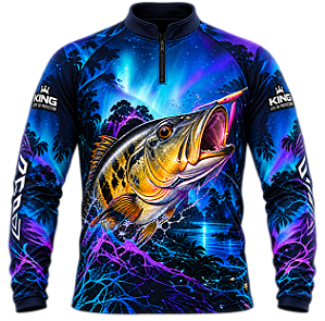 CAMISETA TUCUNARÉ EXPLOSÃO NOTURNA UV 50+ | KING – KD00797