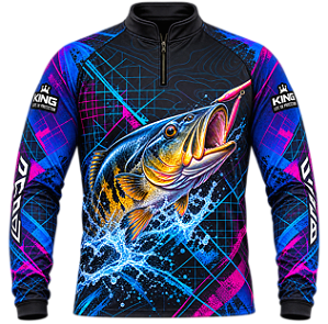 CAMISETA DE PESCA TUCUNARÉ GERAÇÕES DA AMAZÔNIA UV 50+ | KING – KD00800