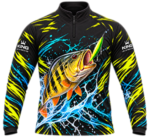 CAMISETA DE PESCA TUCUNARÉ NEON EXTREME UV 50+ | KING – KD00805