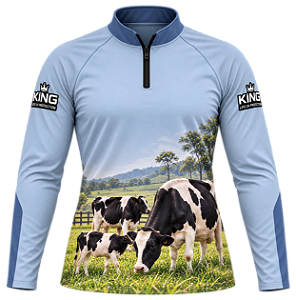 CAMISETA PERSONALIZADA PECUÁRIA LEITEIRA KD01052 | KING BRASIL