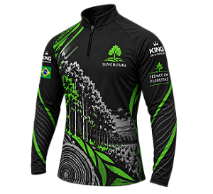 CAMISETA KING SILVICULTURA FLORESTAS PLANTADAS UV 50+ KD00828