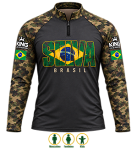 CAMISETA CAMUFLADA SELVA UV 50+ | KING - KD01081