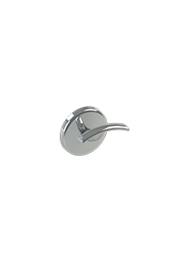 Cabide Curvo Alfa Ht Cromado - 05.AF01.CR